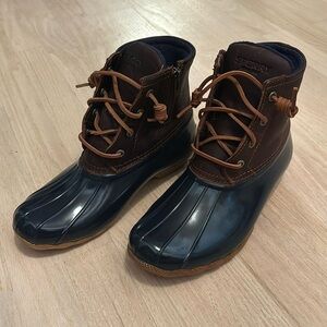 NEW Sperry Saltwater Duck Weather Boot size 7.5